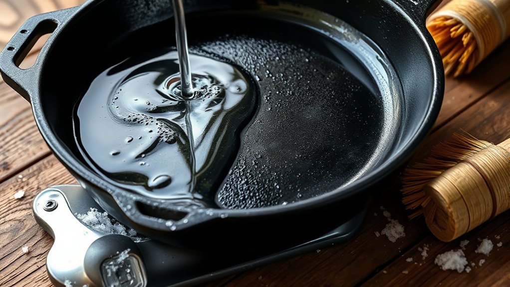 avoid soap preserve seasoning