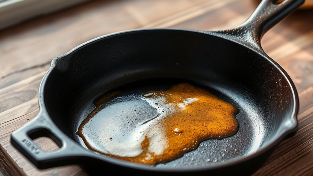 Can I Leave Bacon Grease in My Cast Iron Skillet