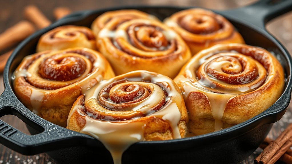 bake cinnamon rolls evenly