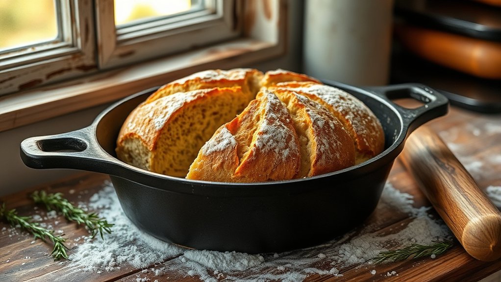 Can I Bake Bread in a Cast Iron Skillet