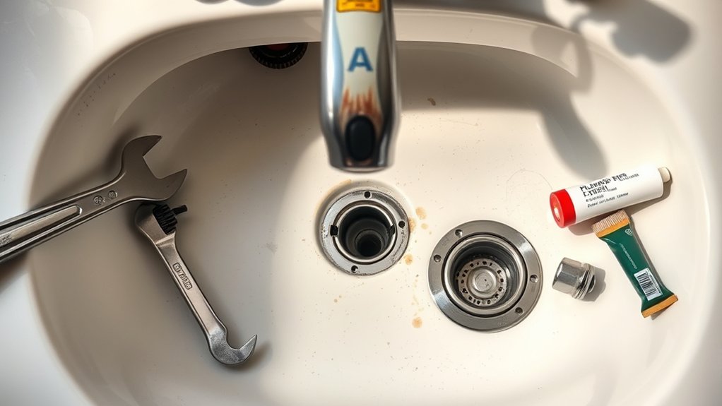 bathroom faucet replacement tools