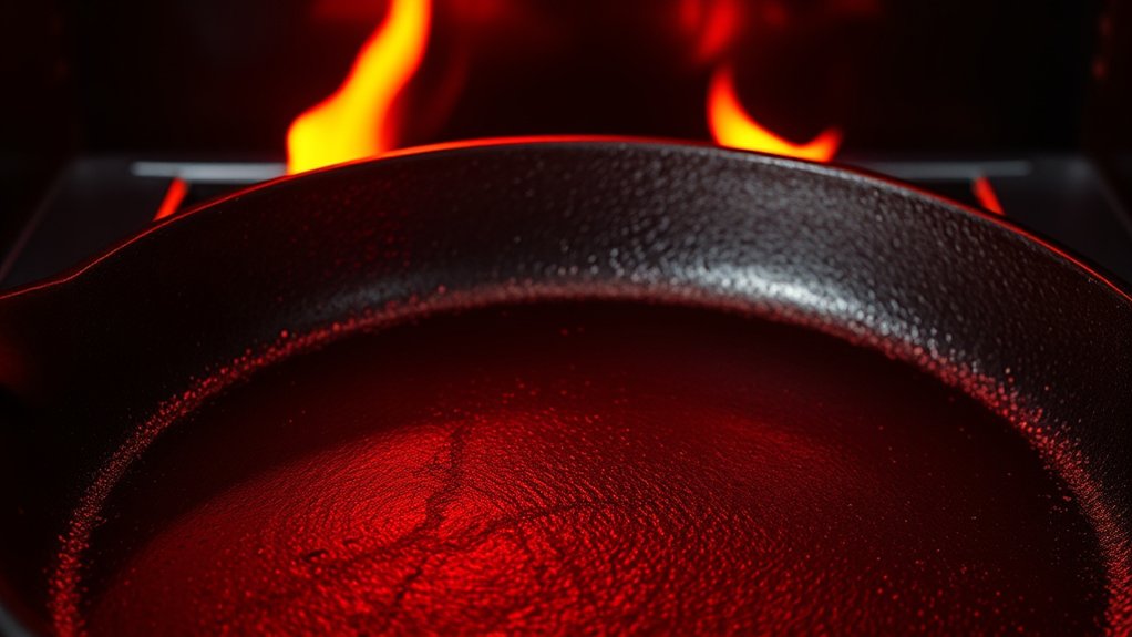 broiler heat affects seasoning