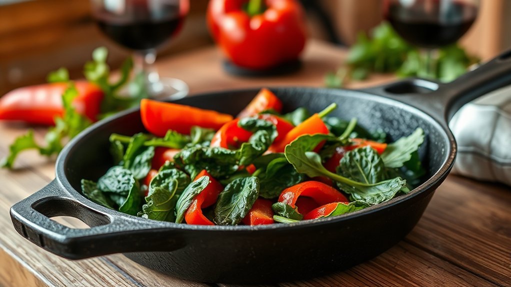 cast iron enhances iron absorption