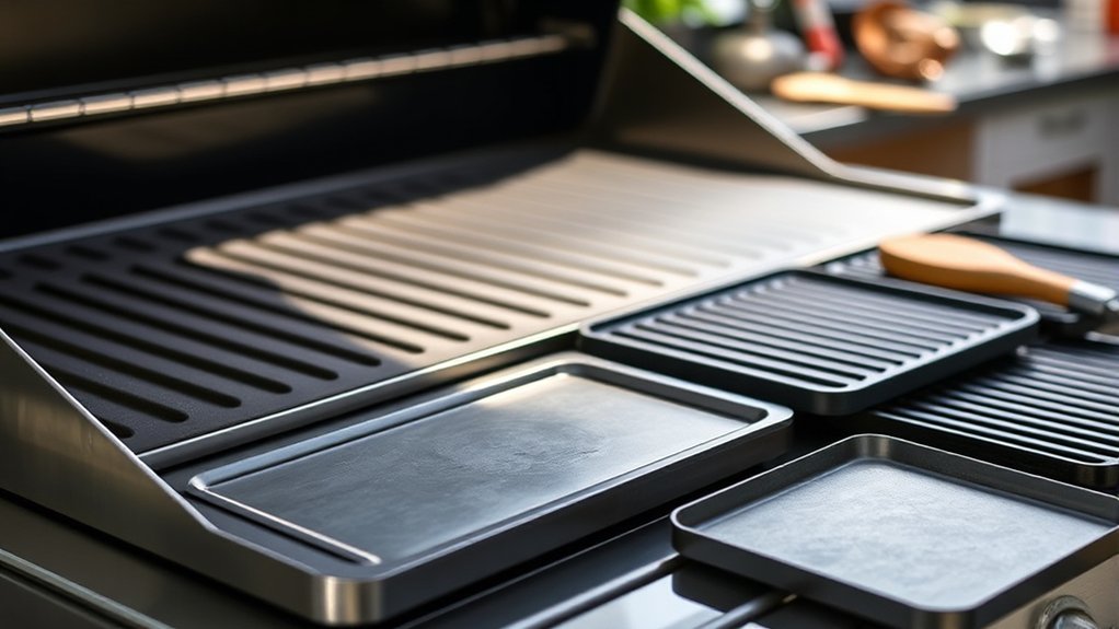 choose compatible griddle materials