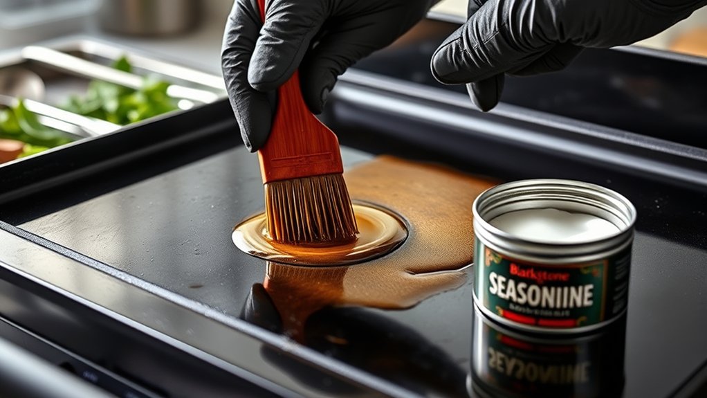 clean and dry surface