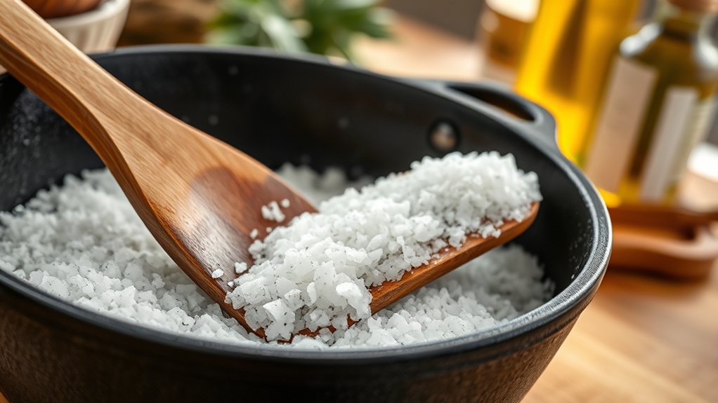 Can I Use Salt to Clean My Cast Iron Skillet