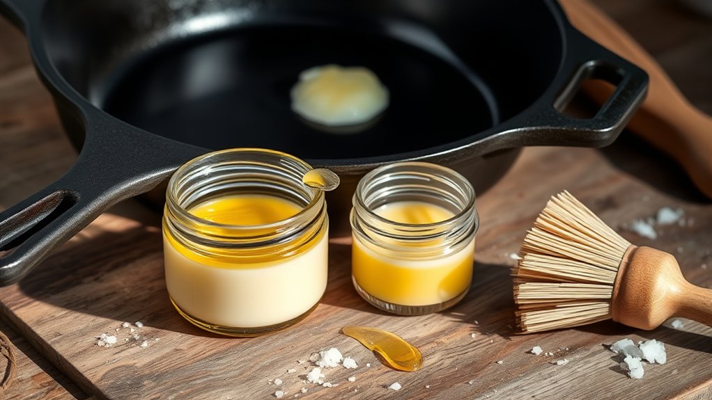 coconut oil for seasoning