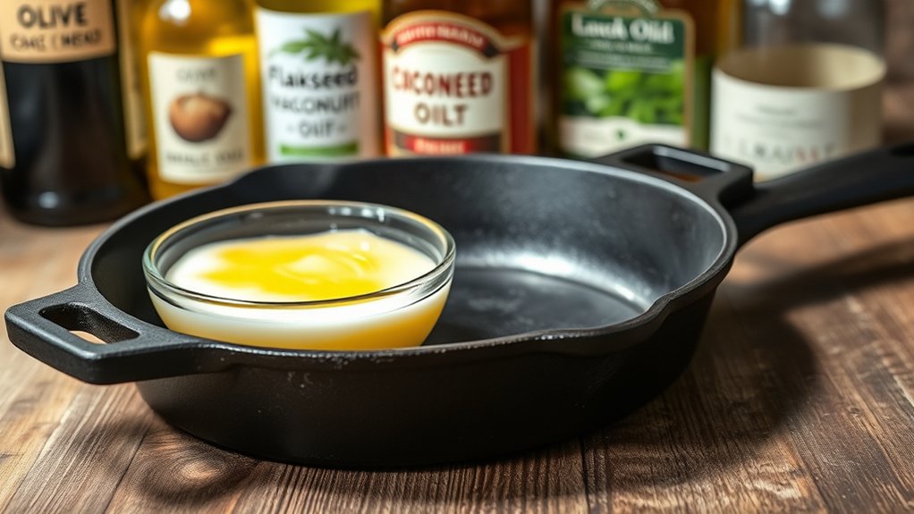 coconut oil seasoning limitations