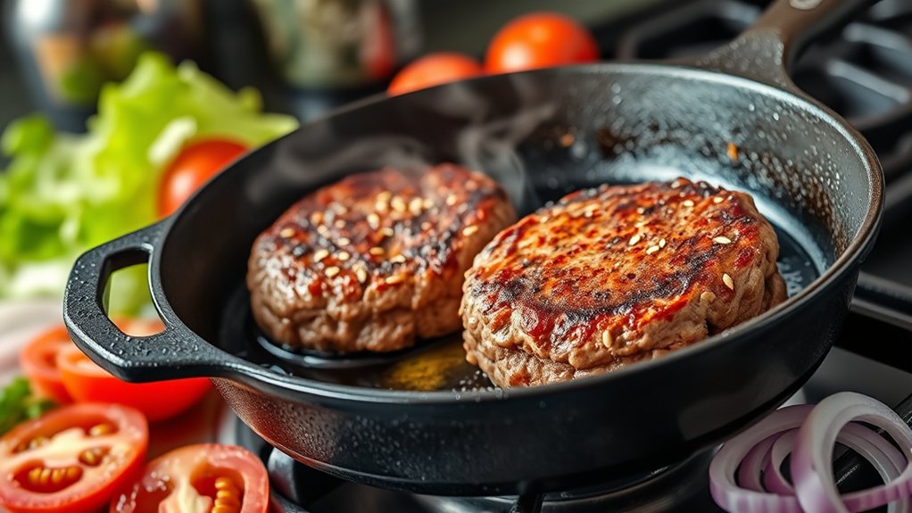 Can I Cook Burgers on a Cast Iron Skillet