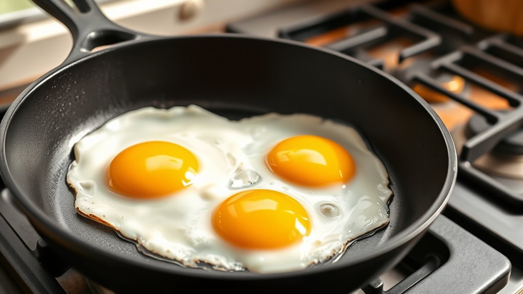 Can I Cook Eggs on a Cast Iron Skillet