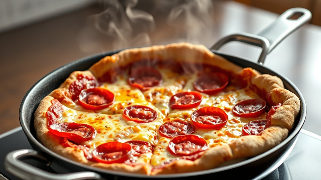 Can I Cook a Frozen Pizza in an Electric Skillet
