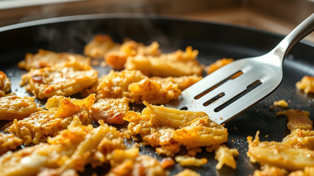 crispy hash browns griddle cooking