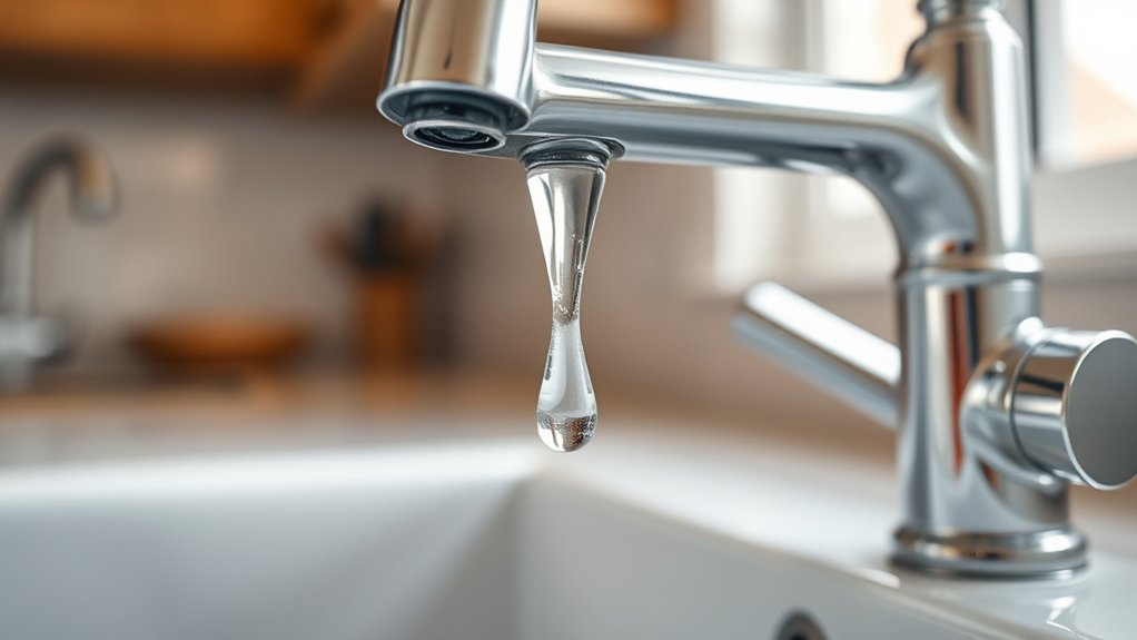 dripping faucet water waste