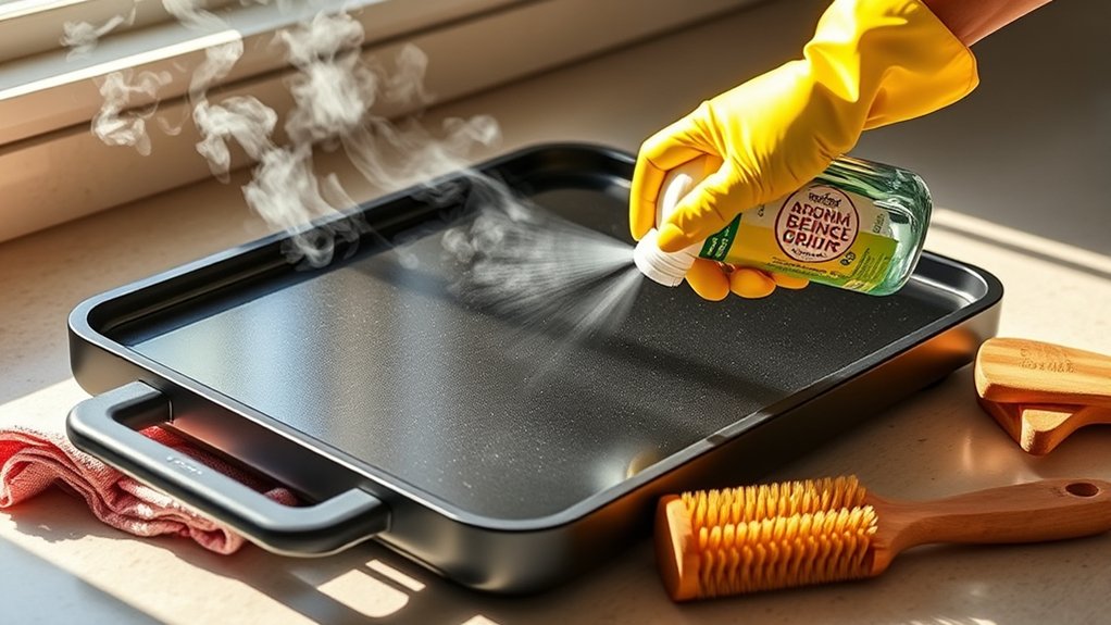eco friendly griddle cleaning guide