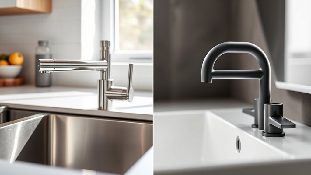 faucet design and functionality