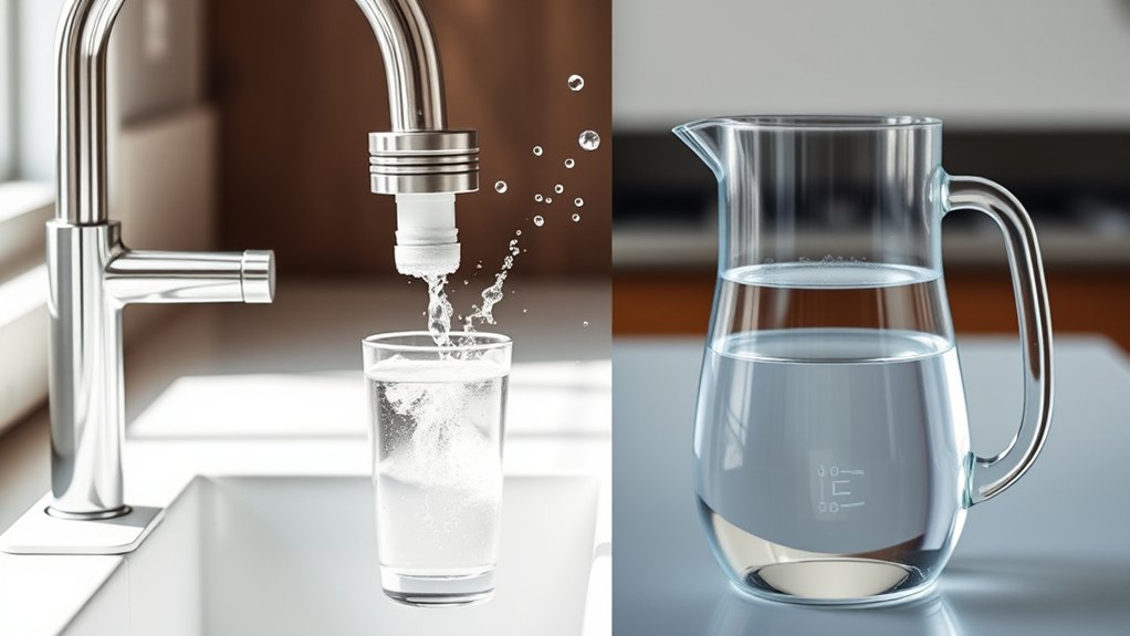 faucet filters outperform pitcher filters