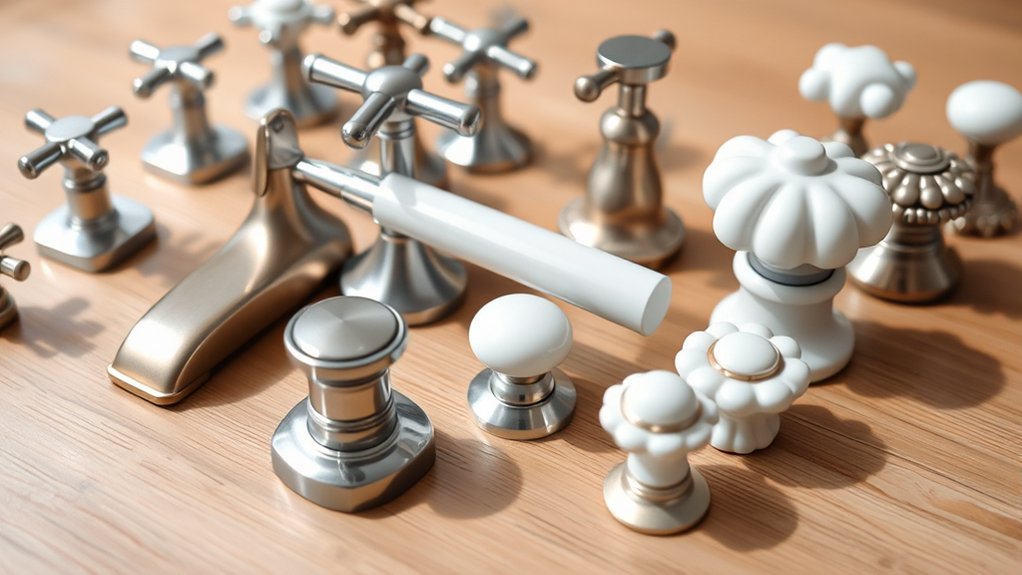 faucet handle types explained