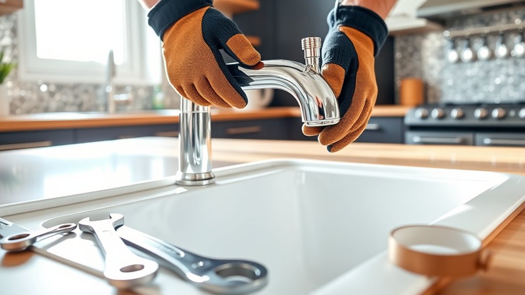 faucet installation step by step