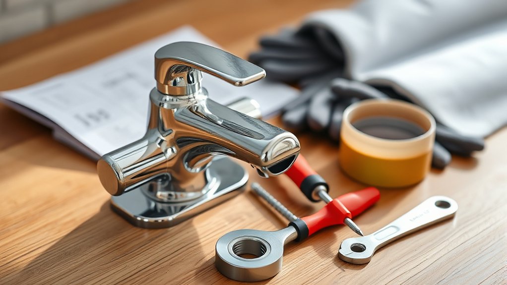 faucet replacement tool checklist