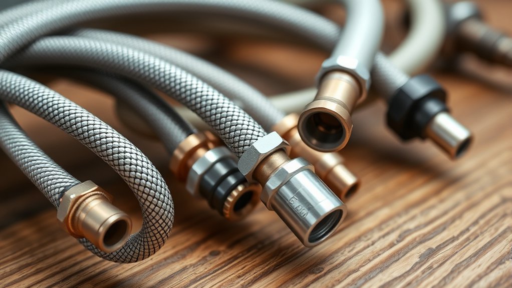 faucet supply line types