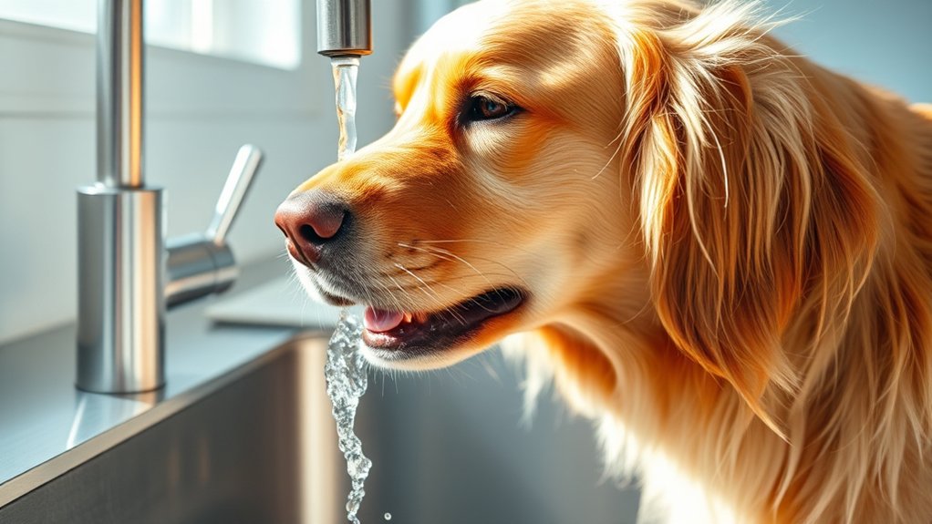 faucet water safe for dogs