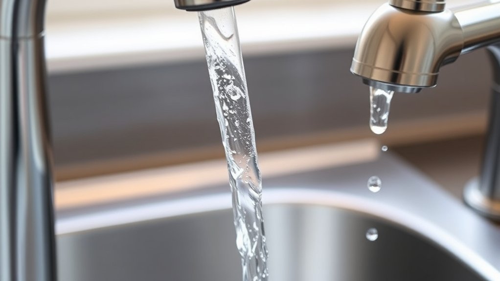 faucets enhanced with aerators