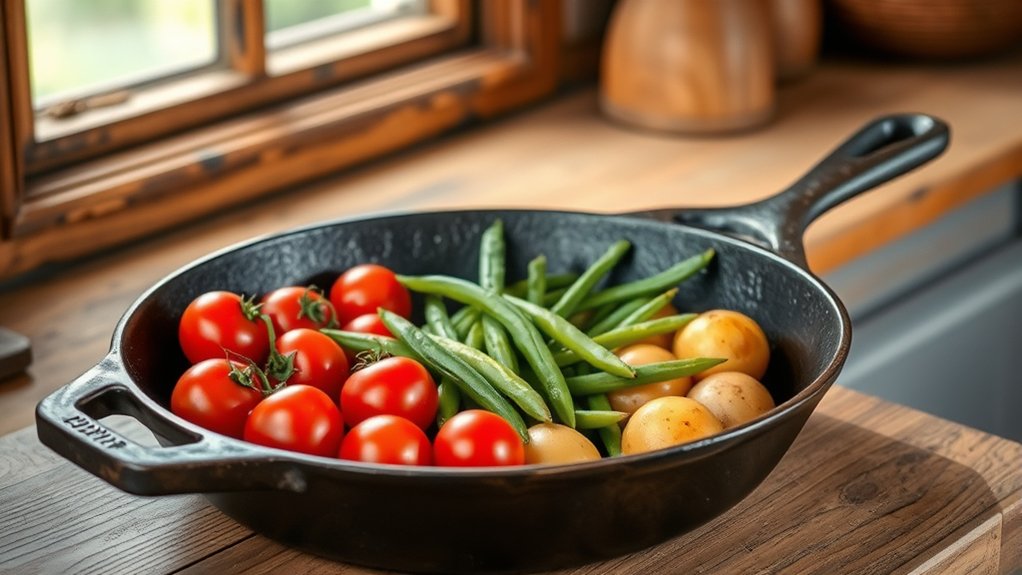 Can I Store Food in Cast Iron Skillet