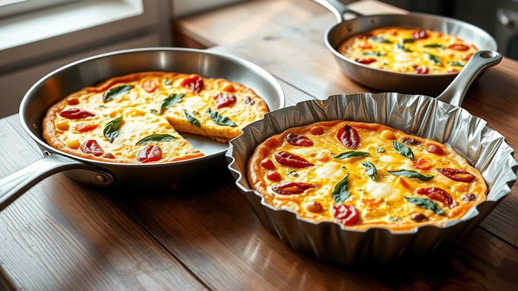 frittata cooking pan comparisons