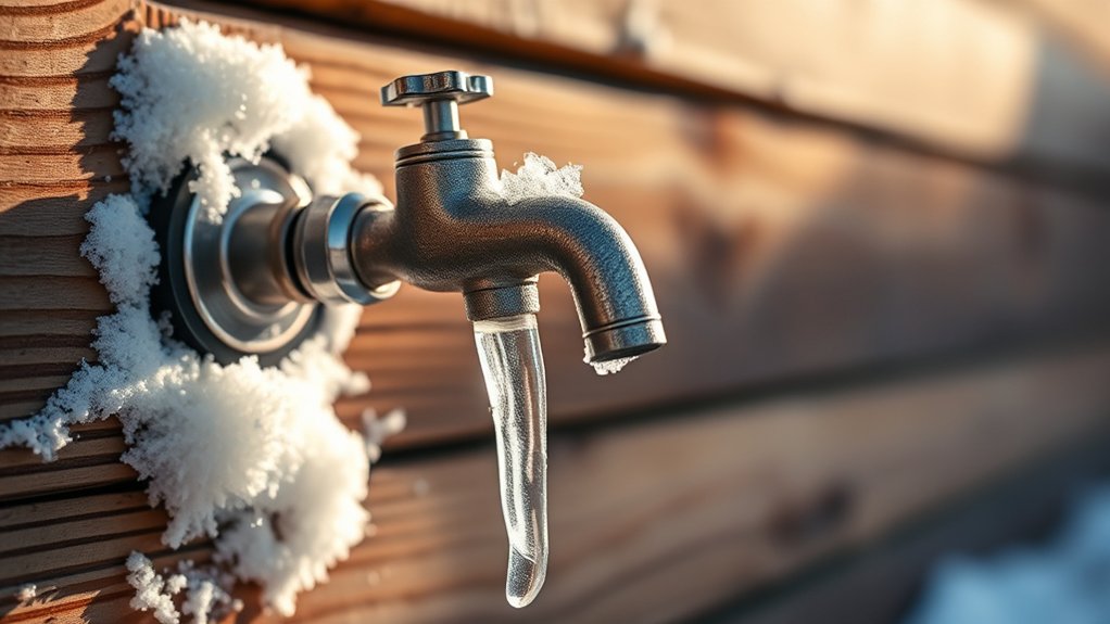 frost proof faucet design