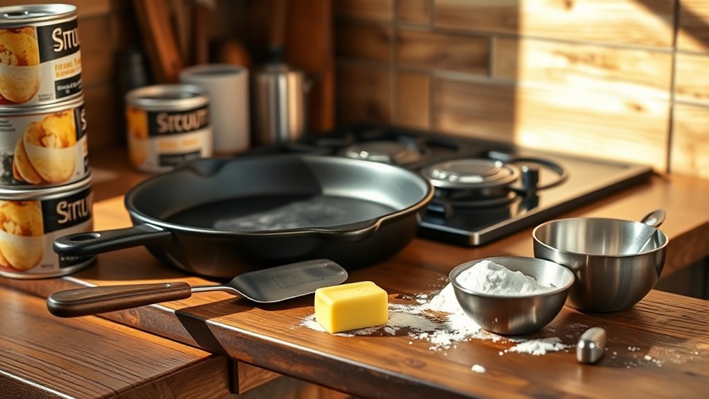 gather ingredients and equipment