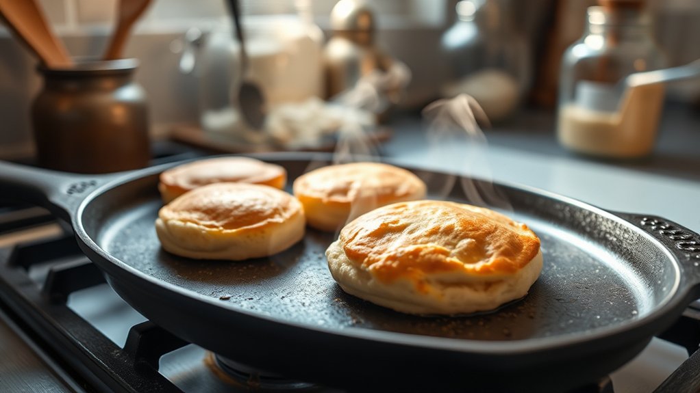 griddle baking requires careful management