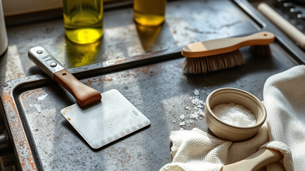 griddle restoration tool checklist