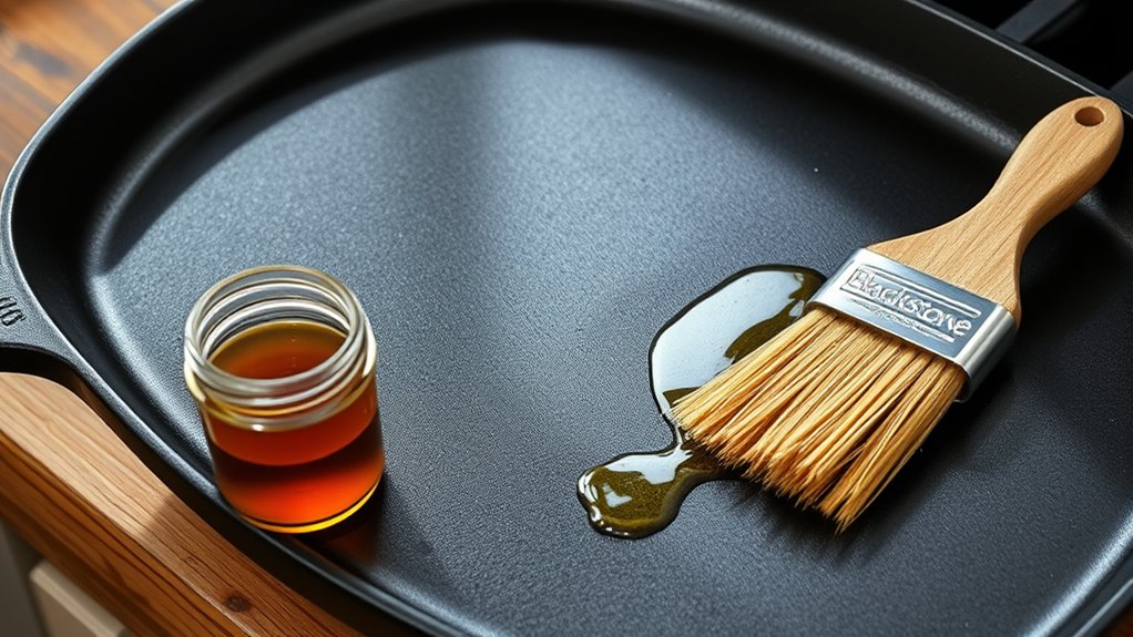 How to Use Blackstone Griddle Seasoning and Cast Iron Conditioner