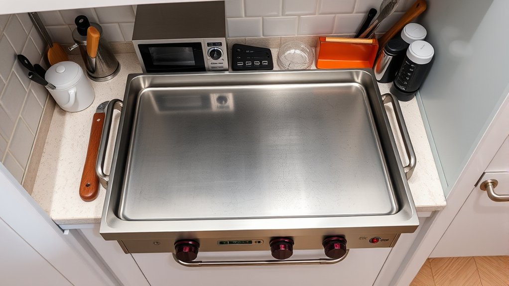 griddle space efficiency considerations