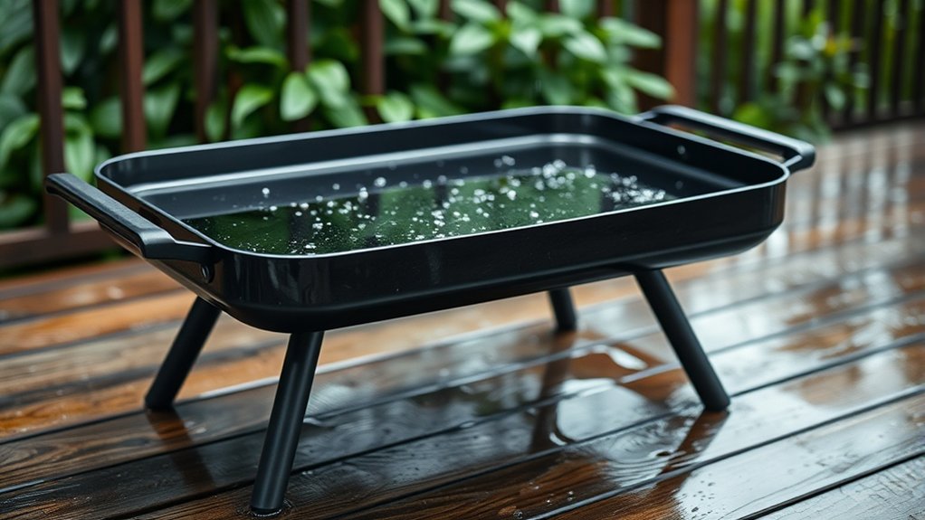 grilling in rainy conditions