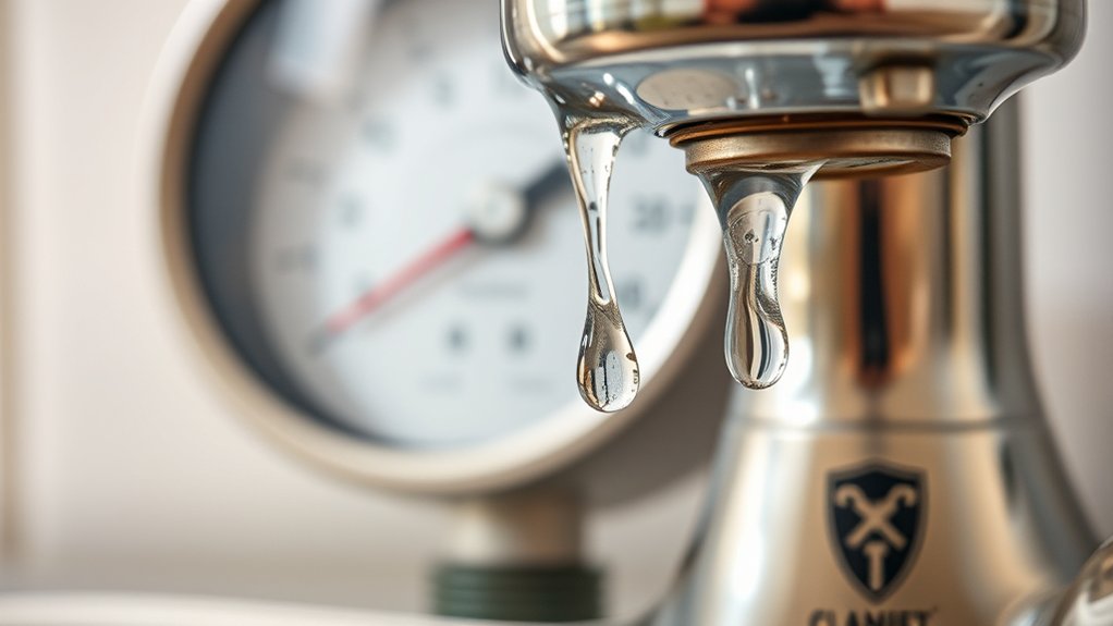 high pressure damages faucets