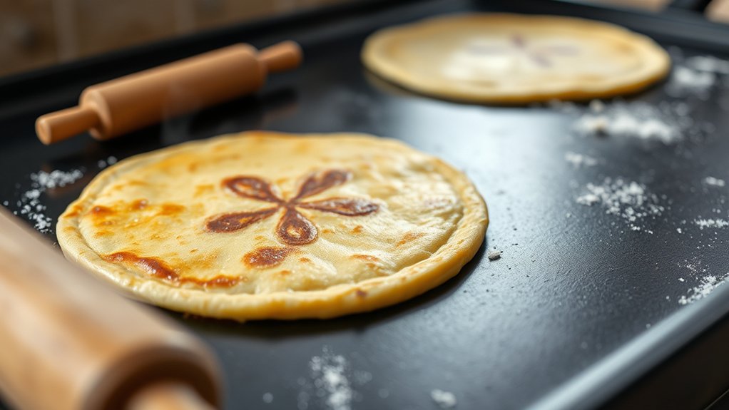 lefse griddle optimizes cooking