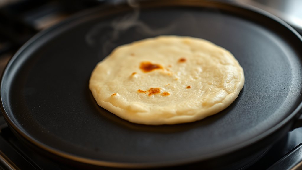 lefse on regular griddle
