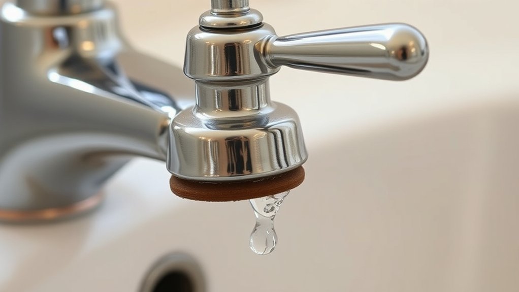 loose handle causes leaks