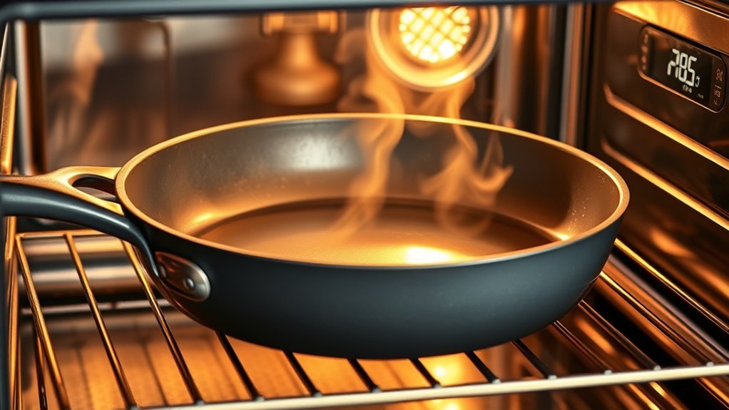 magnalite skillet oven safety