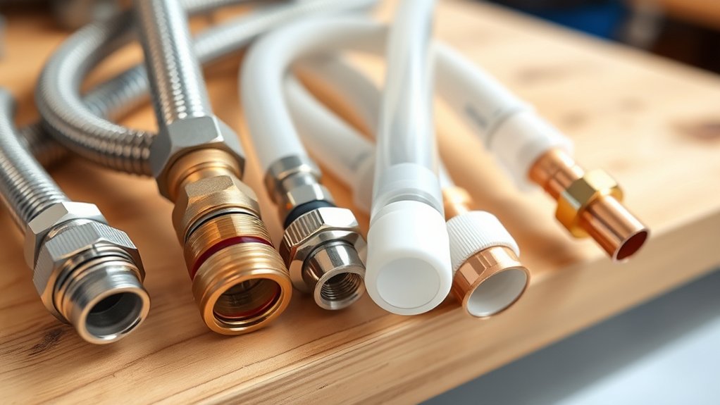 match faucet supply lines