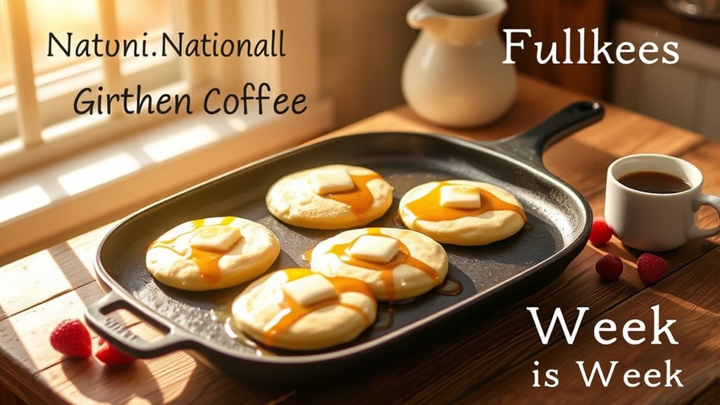 When Is National Griddle Week