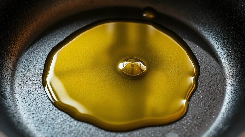 olive oil affects seasoning