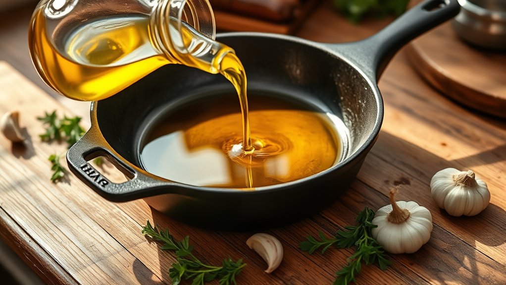 Can I Use Olive Oil in a Cast Iron Skillet