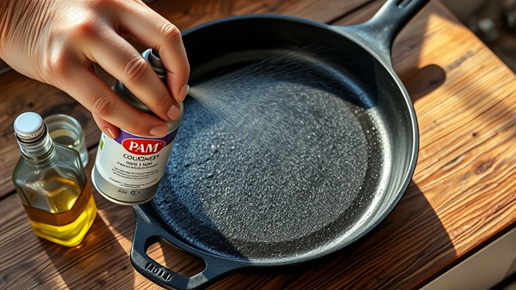 pam convenience vs oil flavor