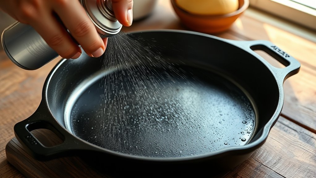 Can I Use Pam on a Cast Iron Skillet