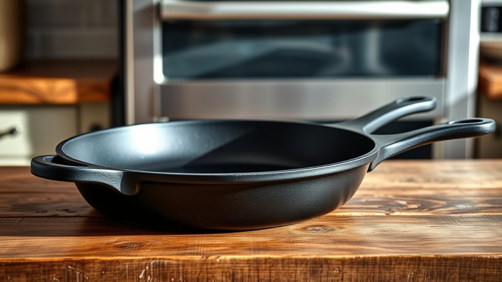 pampered chef skillet materials