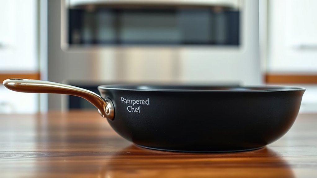 pampered chef skillet oven safety