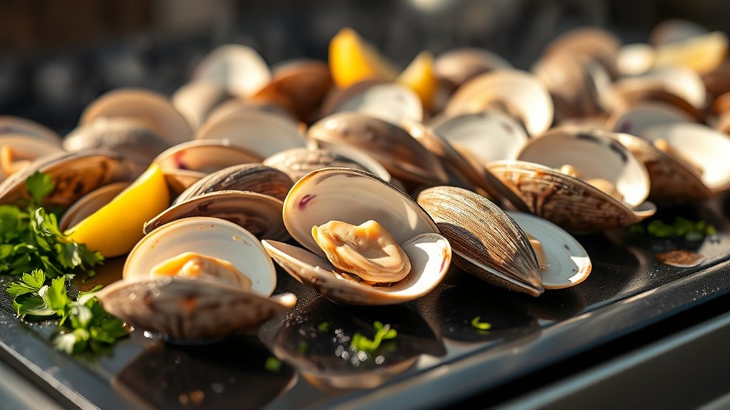 perfectly cooked clams technique