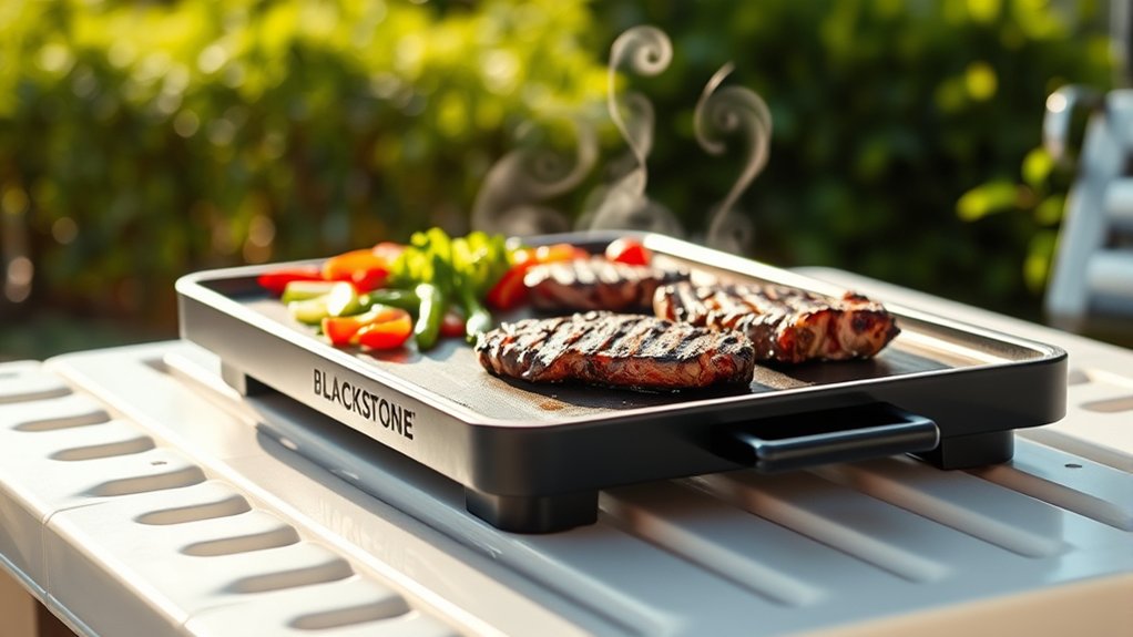 plastic table heat concerns